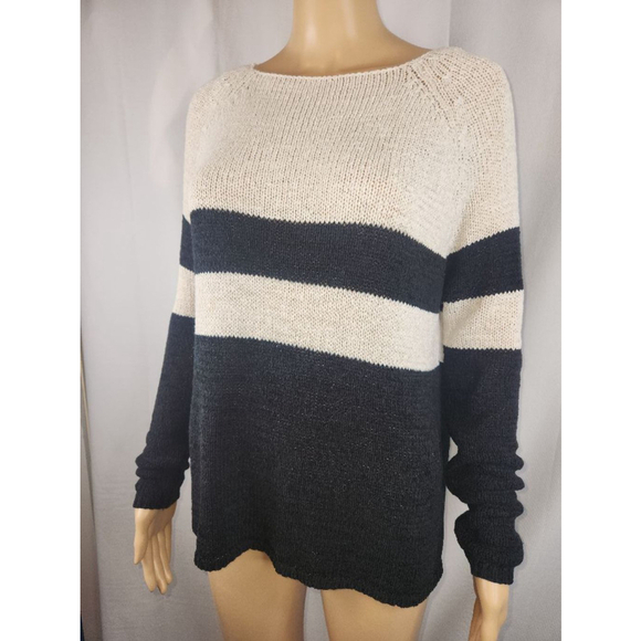 Zara | Knit | Women | Sweater | Top | Black and White | Size Small - Picture 2 of 6